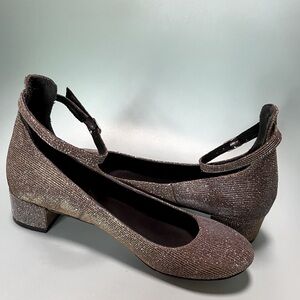 Galleries Lafayette Metallic Ballet Shoes